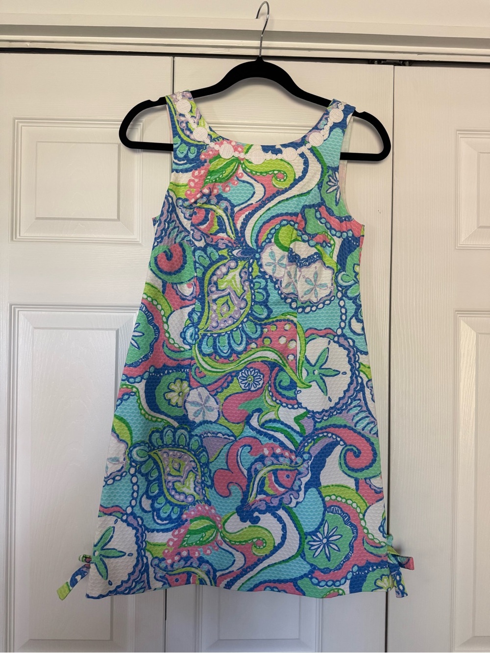 Lilly Pulitzer Women’s Sleeveless Shift Dress - Blue, Pink & Green
